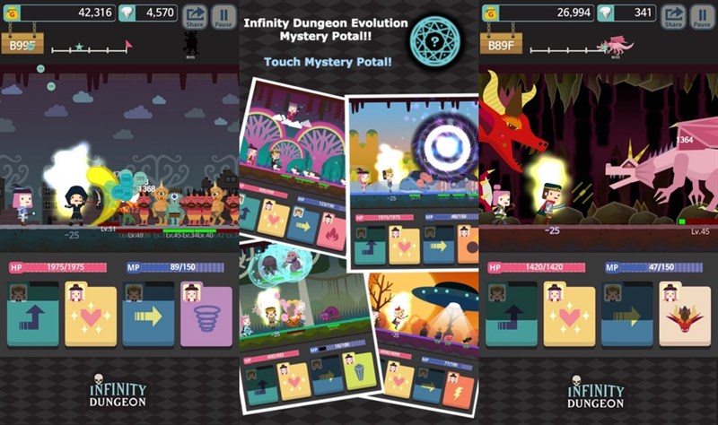 Infinity Dungeon Evolution