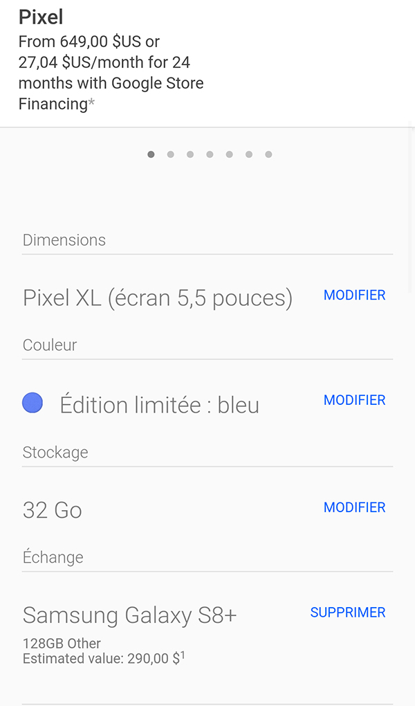 Mua Pixel ở Mỹ với giá ưu đãi