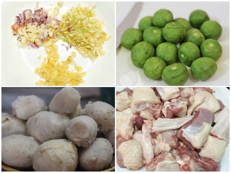 Sơ chế nguyên liệu Sơ chế nguyên liệu