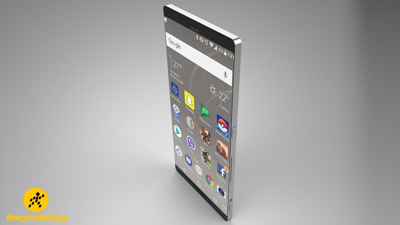 Bản thiết kế Xperia Zs Pro màn hình không viền, Android 8, Snapdragon 835