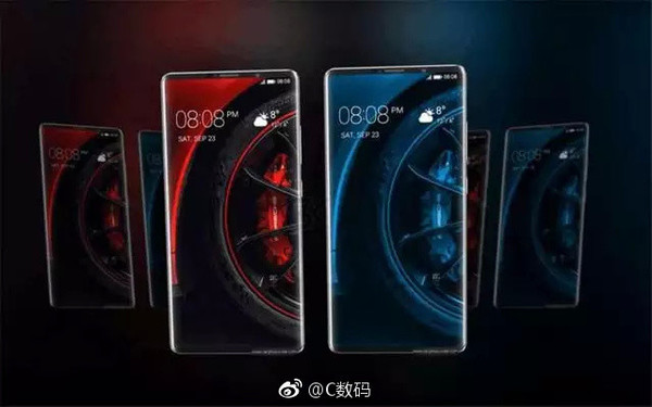 Mate 10 Pro lộ ảnh: Camera kép xếp dọc, màn hình cong tràn cạnh cực đẹp