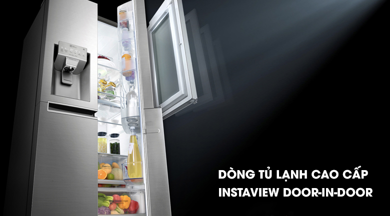 Tủ door in door Lg cao cấp