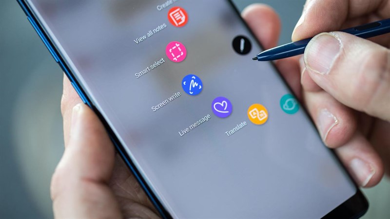 Mở tác vụ nhanh bằng S Pen