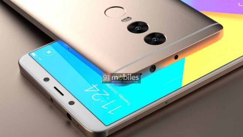 Hình ảnh render Redmi Note 5