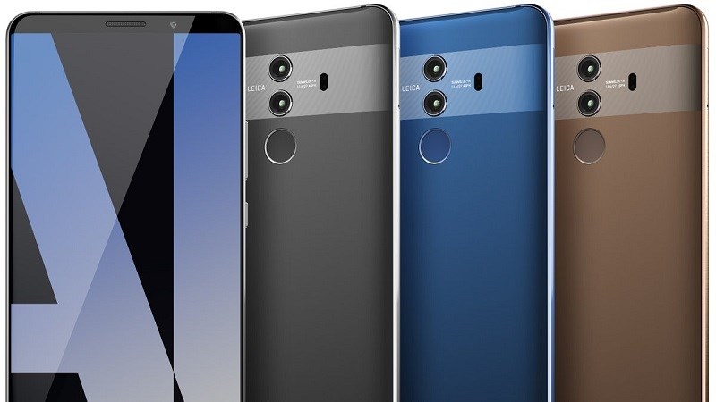 Mate 10 Pro lộ hình ảnh báo chí