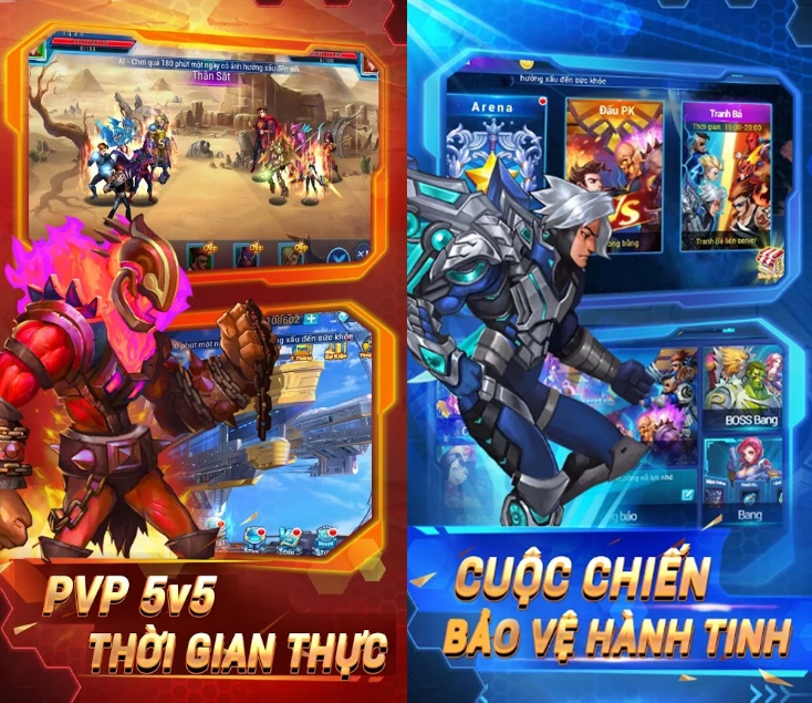 Liên Quân Anh Hùng - PK Liên Server Liên Quân Anh Hùng - PK Liên Server