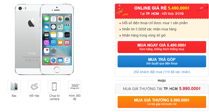 iPhone 5s đang giảm giá hấp dẫn, thời điểm này có còn nên mua?