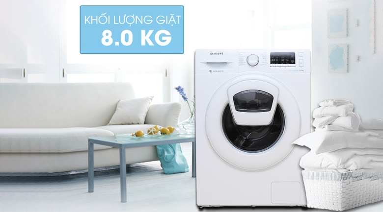 Máy giặt Samsung AddWash WW80K5410WW/SV