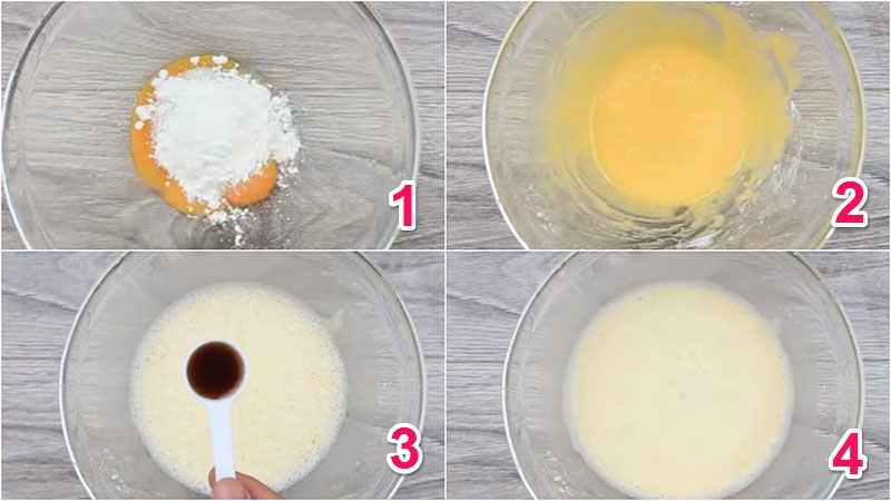 Cách làm bánh su kem ngọt mát