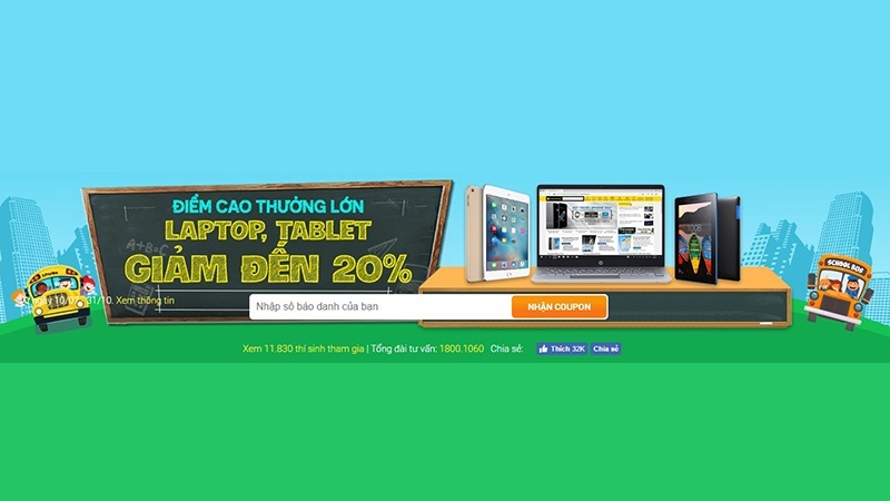 Thưởng lớn sinh viên Thưởng lớn sinh viên