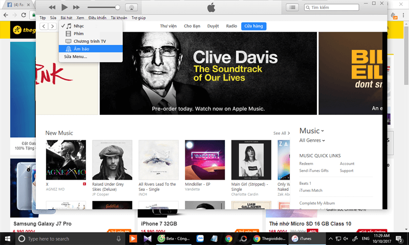Sau khi cài đặt xong iTunes 12.6.3.3, App Store cùng các tính năng cũ đã trở về