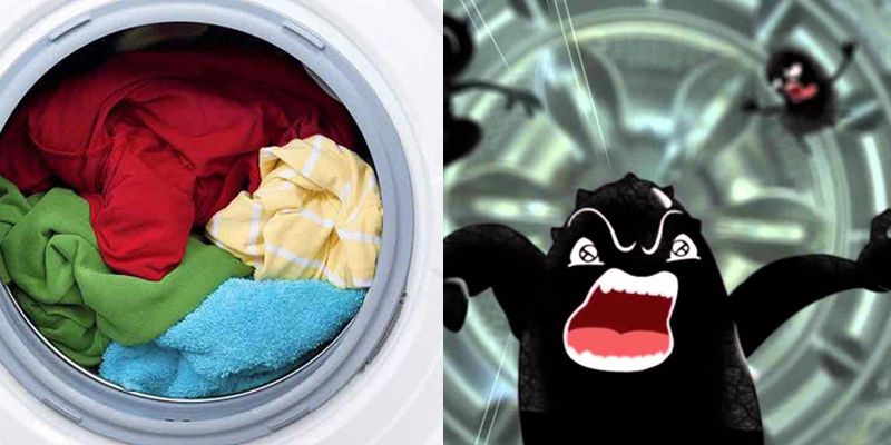 Quần áo mau hư hại vì được 