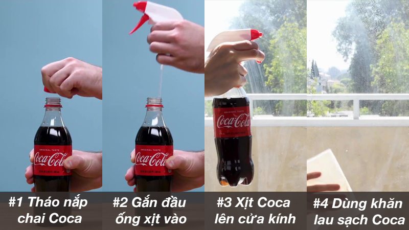 6 công dụng bất ngờ từ Coca cola giúp nhà cửa sạch sẽ!