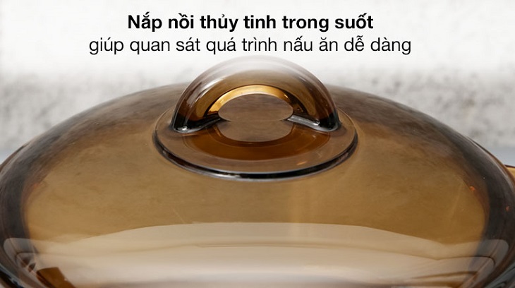 Nồi dễ kiểm soát quá trình nấu