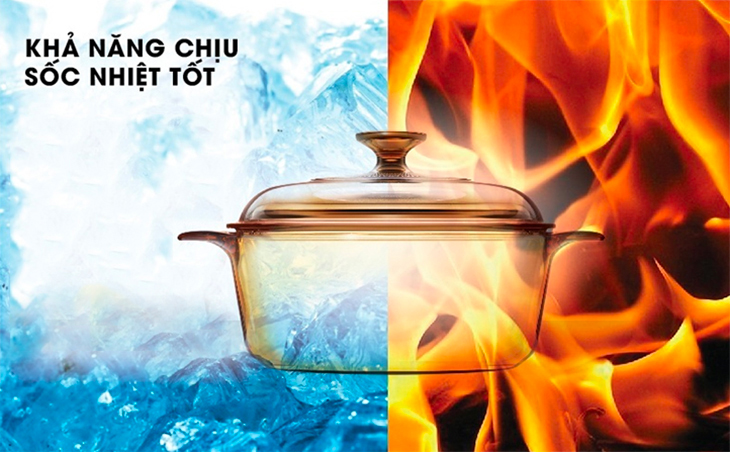 Nồi chịu sốc nhiệt tốt