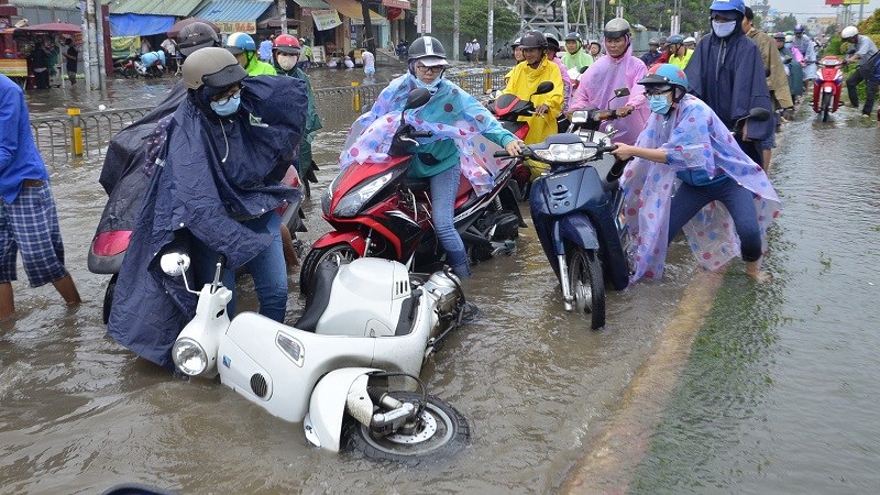 Với cách này bạn sẽ tránh được các điểm ngập nước ở TP.HCM - ảnh 1 Với cách này bạn sẽ tránh được các điểm ngập nước ở TP.HCM - ảnh 1