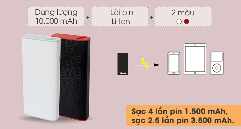 Sạc dự phòng cho iPhone Sạc dự phòng cho iPhone