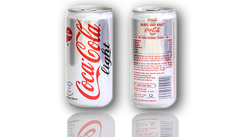 Sự khác nhau giữa coca light và coca zero