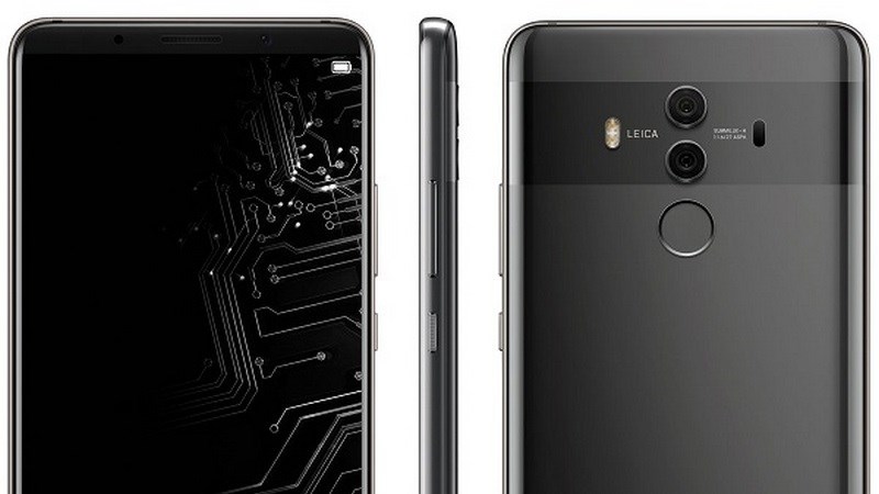 Huawei Mate 10 Pro render Huawei Mate 10 Pro render