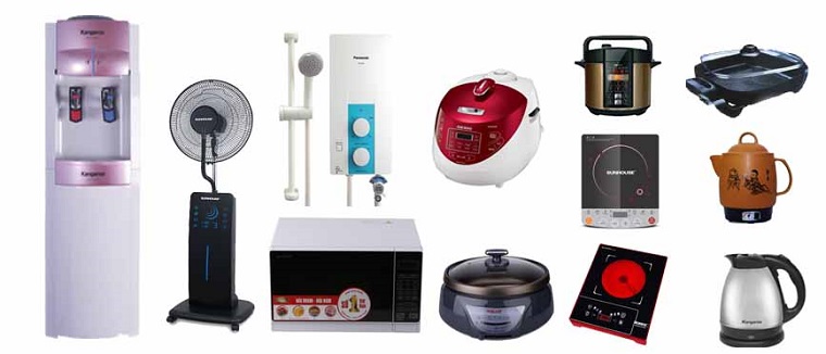 Household electrical appliances