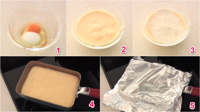 How to make super strange and easy mini strawberry roll cake