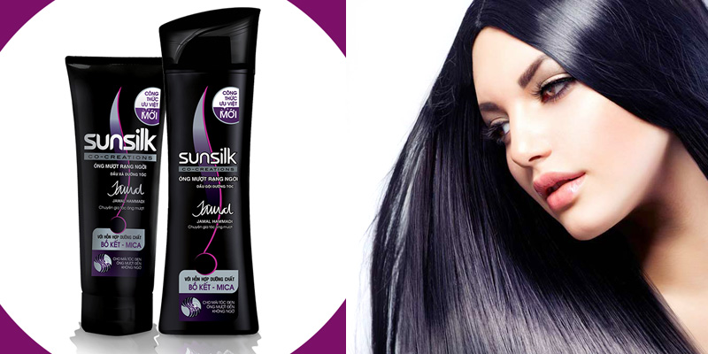 Bộ sản phẩm Sunsilk Óng Mượt Rạng Ngời