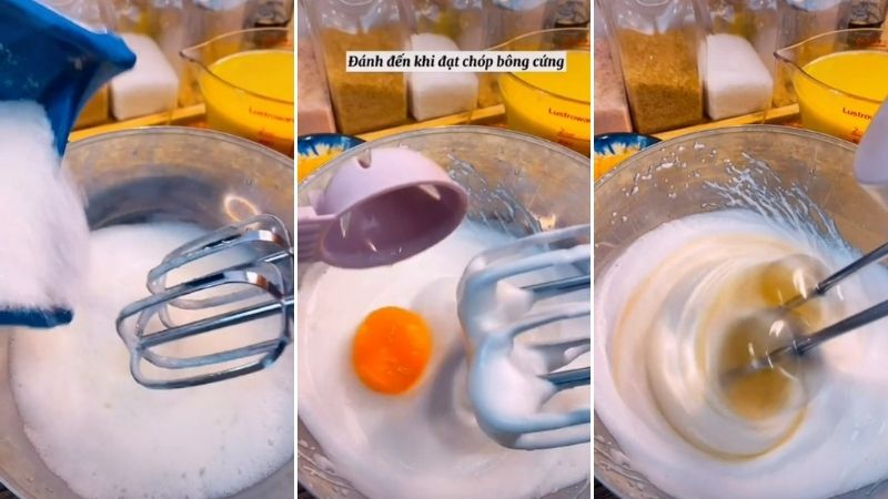 Đánh bông lòng trắng trứng