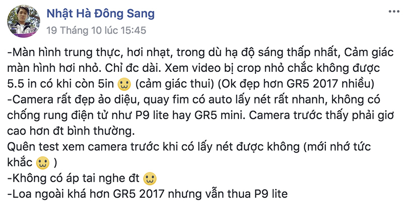 Người dùng đánh giá Huawei Nova 2i