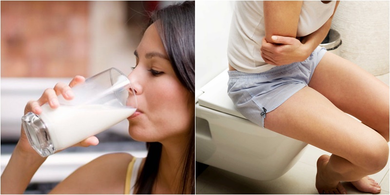 Uống sữa hay bị tiêu chảy, nguyên nhân và cách khắc phục