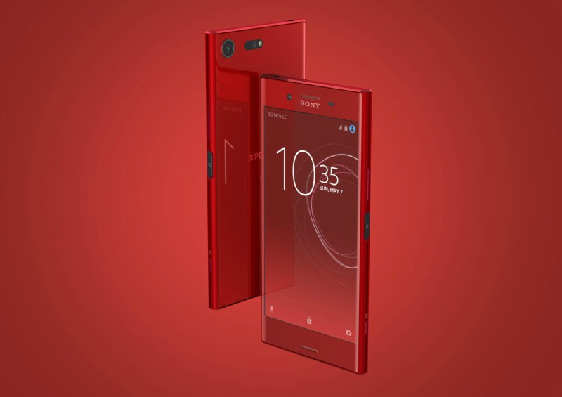 Xperia XZ Premium màu đỏ Rosse