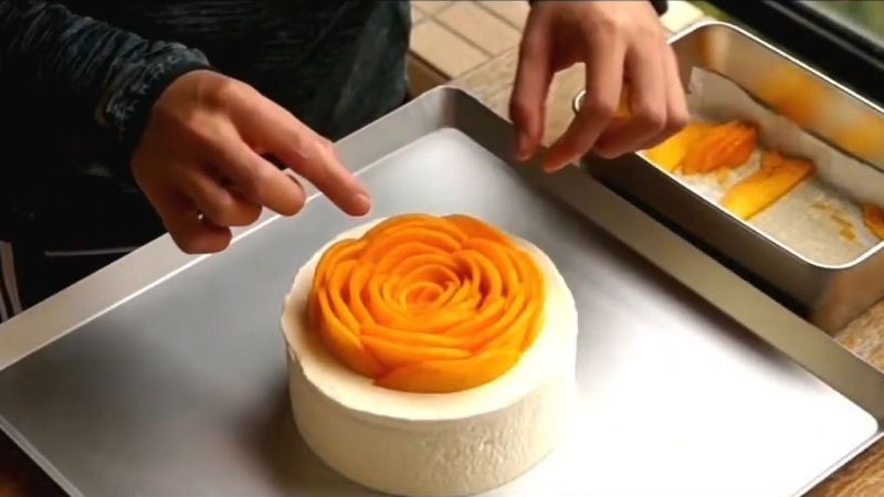 Mango Bloom Cake