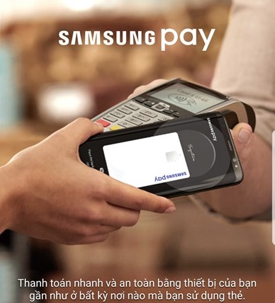 Cách dùng Samsung Pay để thanh toán thay cho thẻ ATM, Visa, Master