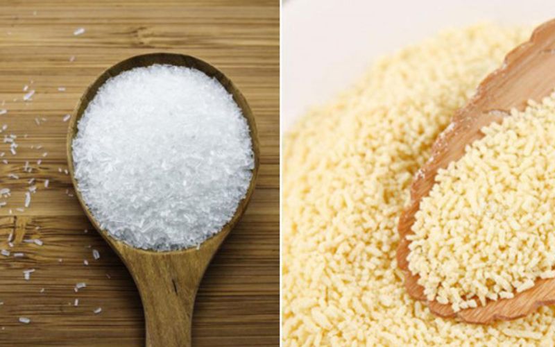 Nên dùng hạt nêm và bột ngọt đúng liều lượng