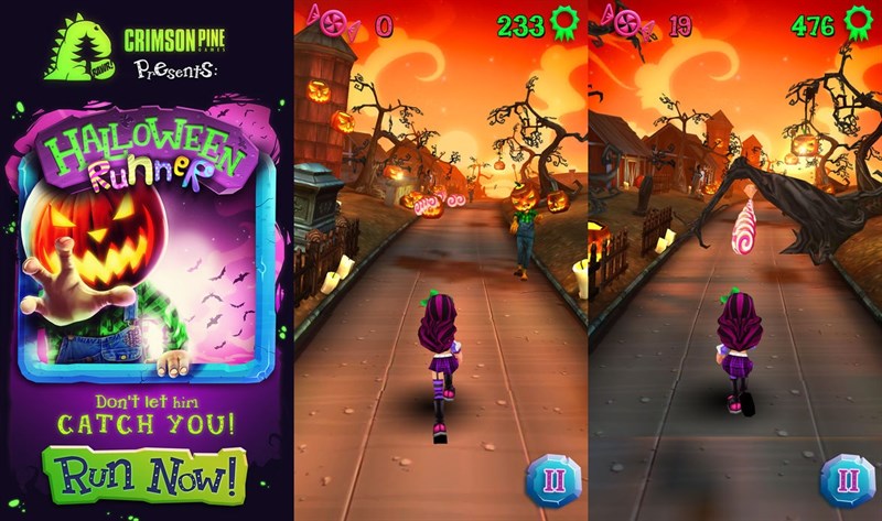 Halloween Runner Game