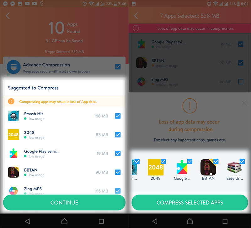 Tiết kiệm dung lượng mà không cần xóa ứng dụng, tại sao không? Tiết kiệm dung lượng mà không cần xóa ứng dụng, tại sao không?