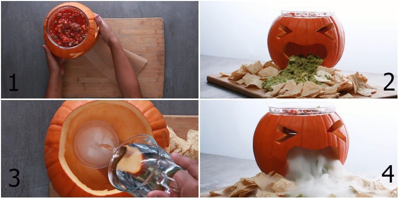 Cách làm bí ngô Halloween Cách làm bí ngô Halloween