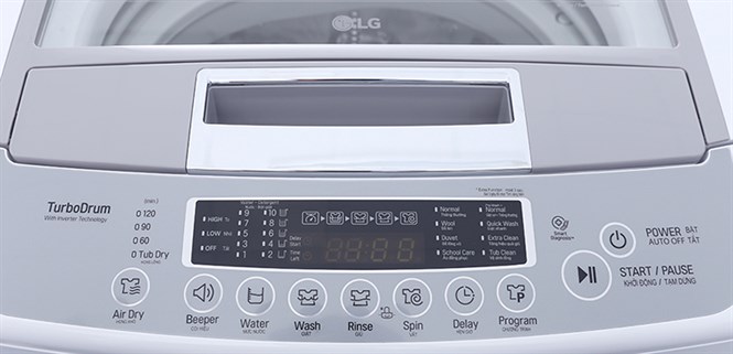 Hướng dẫn sử dụng máy giặt LG T2385VSPW