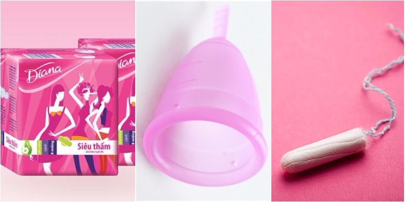 Băng vệ sinh an toàn nhất (cốc nguyệt san - băng vệ sinh - tampon)