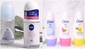 Nên dùng lăn khử mùi Nivea hay Dove?