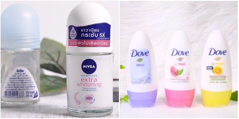 Nên dùng lăn khử mùi Nivea hay Dove?