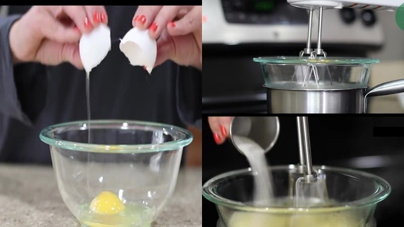 Làm hỗn hợp trứng