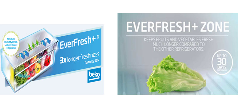 Ngăn rau củ dưỡng ẩm EverFresh+