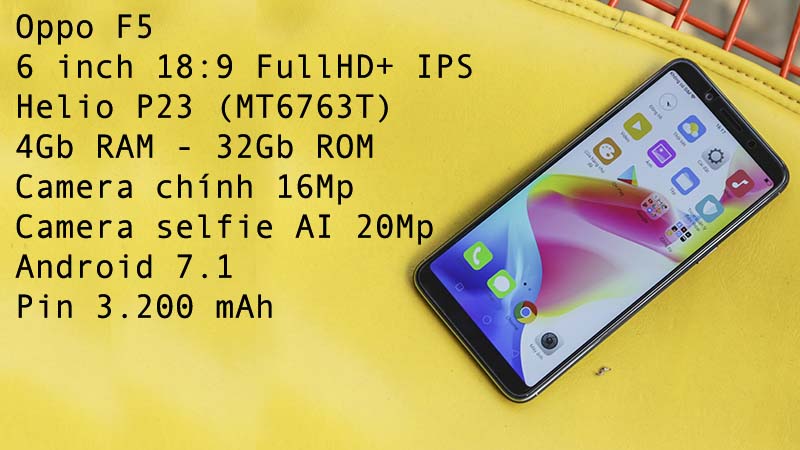 Tính năng OPPO F5