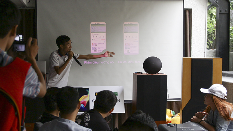 Event offline Oppo F5