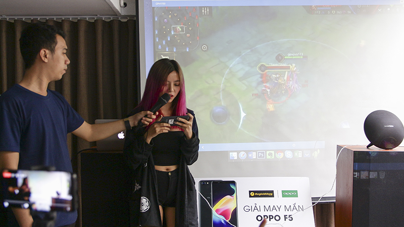 Event offline Oppo F5