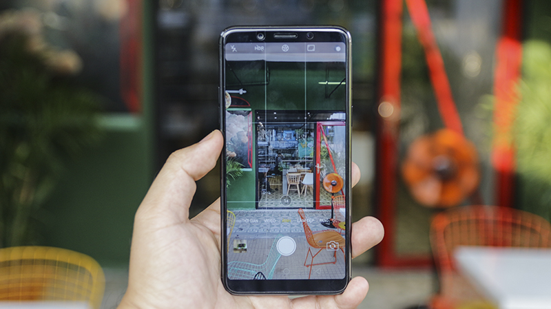 Camera selfie OPPO F5 Camera selfie OPPO F5