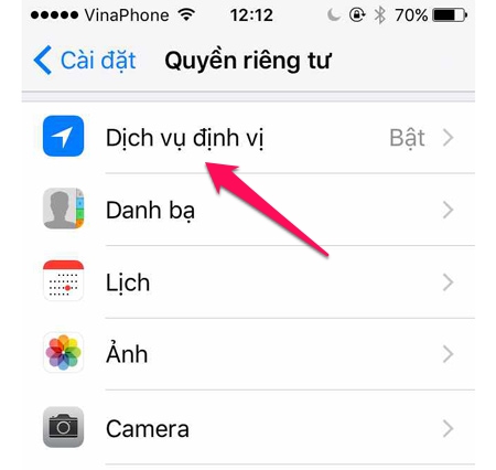 Cách chặn ứng dụng theo dõi, đánh cắp thông tin trên iPhone