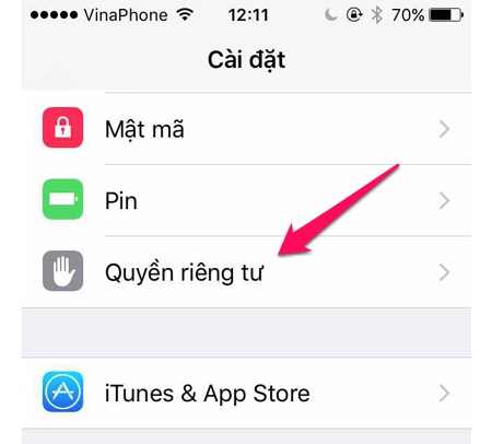 Cách chặn ứng dụng theo dõi, đánh cắp thông tin trên iPhone