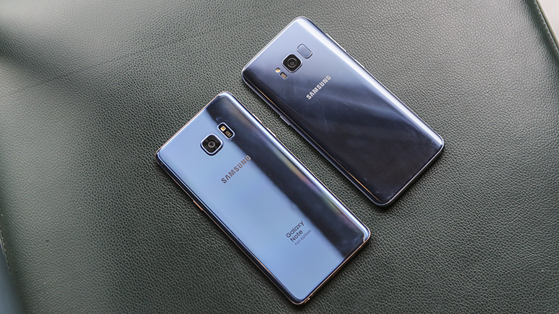 So sánh Galaxy Note FE và Galaxy S8