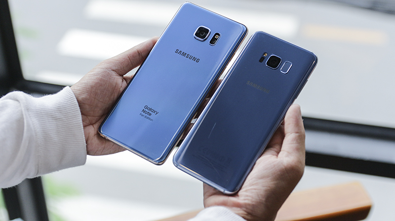 So sánh Galaxy Note FE và Galaxy S8